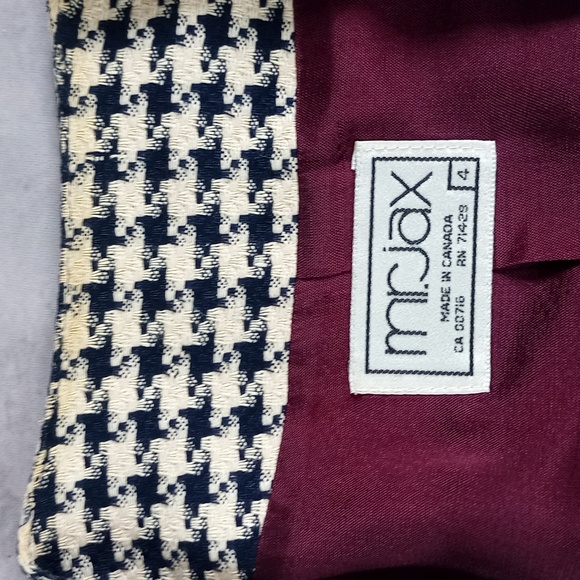 Vintage 80s Mr.JAX WOOL Blazer - Picture 3 of 7